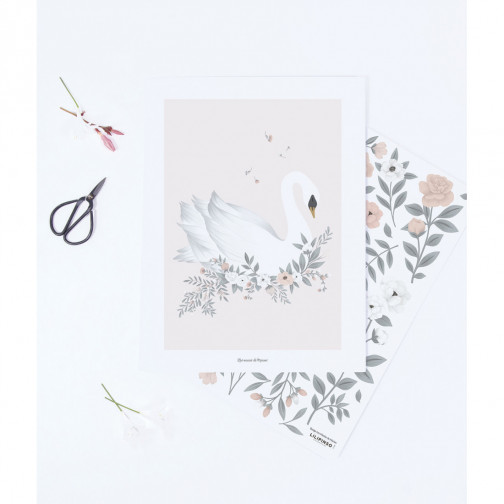 AFFICHE + CADRE (30 X 40 CM) - LE...