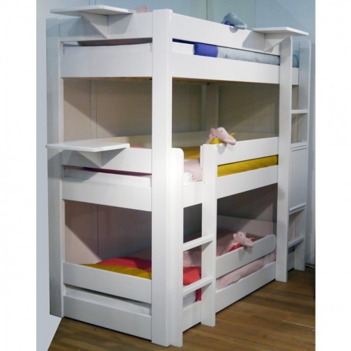 lit en hauteur 3 enfants