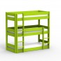 Lit-triple-vert-pomme