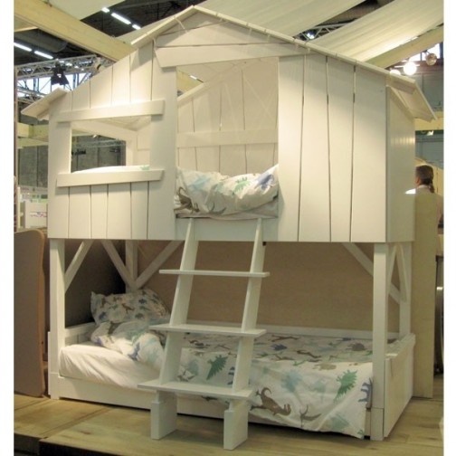 lit cabane superpose ecologique