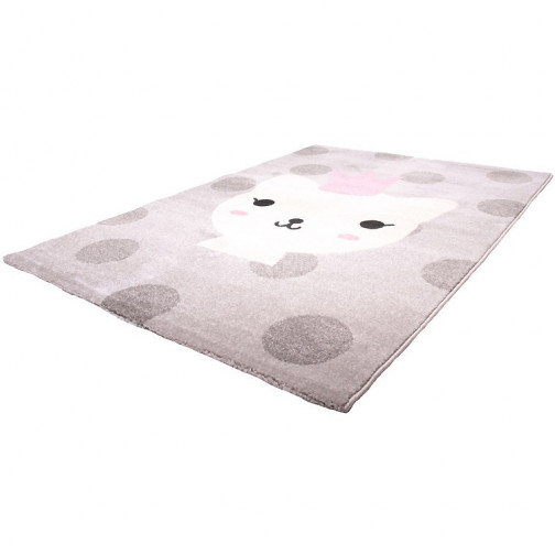 Tapis chat rose
