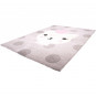 Tapis chat rose