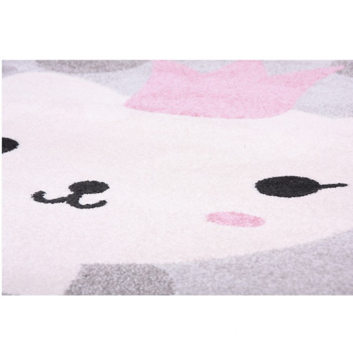 Tapis rose chat